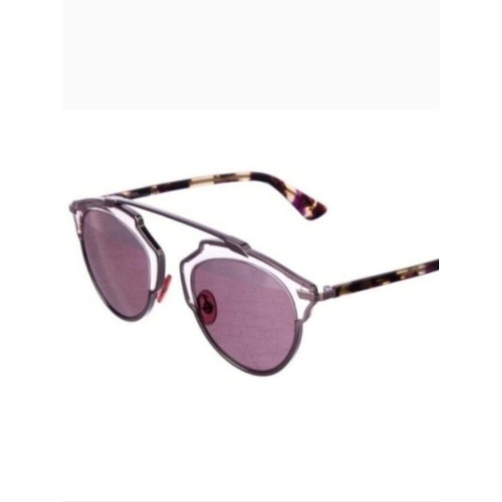 Christian Dior SoReal sunglasses in Pink Metal finish.